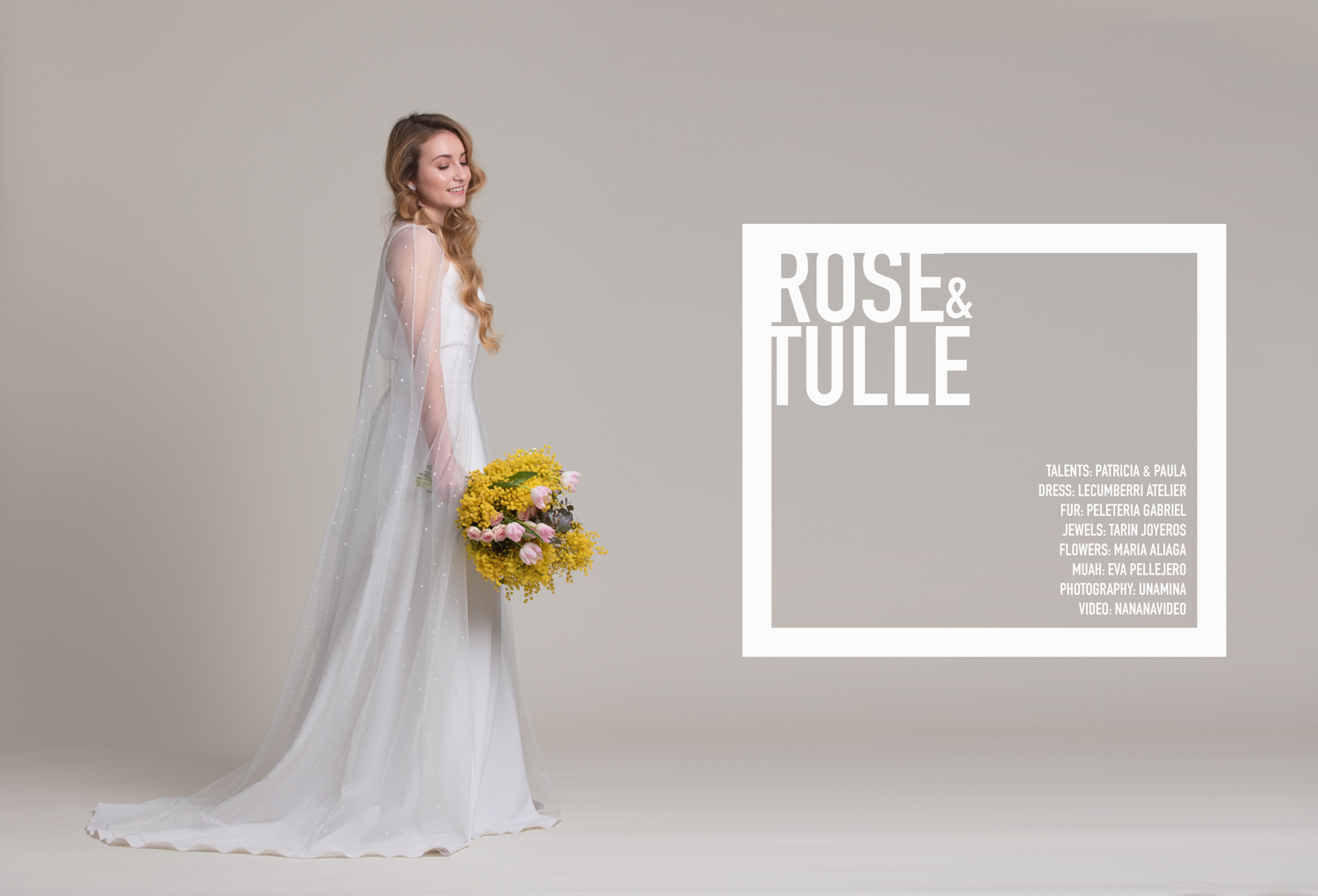 Editorial Novias: Rose & Tulle by UNAMINA